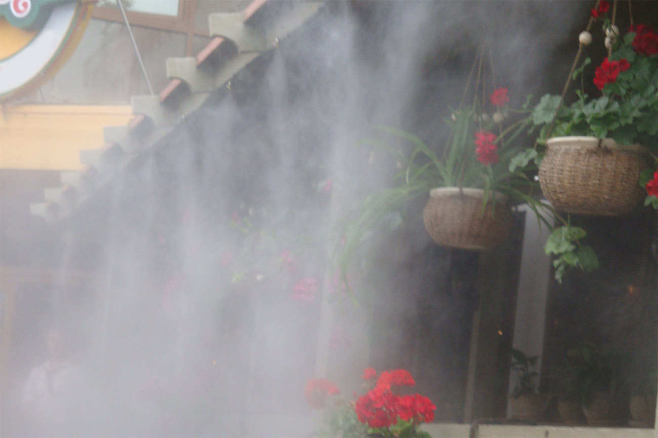 водяной туман для летних площадок