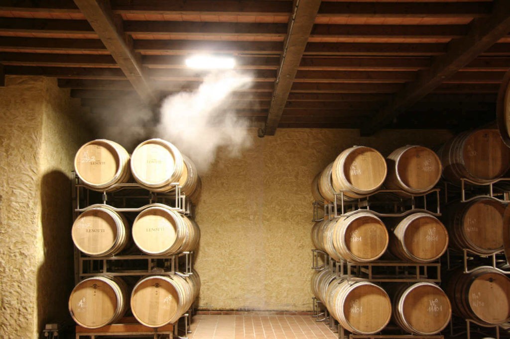 фото туман для влажности винный погреб