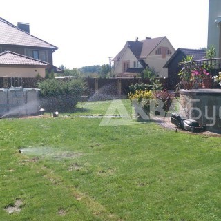 Работа роторов системы орошения