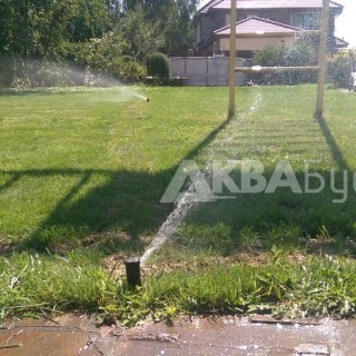 Через неделю после монтажа системы полива