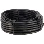 Черная глухая трубка для капельного полива 16мм