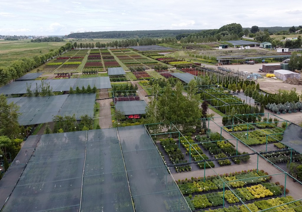 Полив питомников и садовых центров