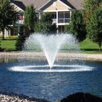 Аэрационный фонтан для водоема Gemini от Otterbine