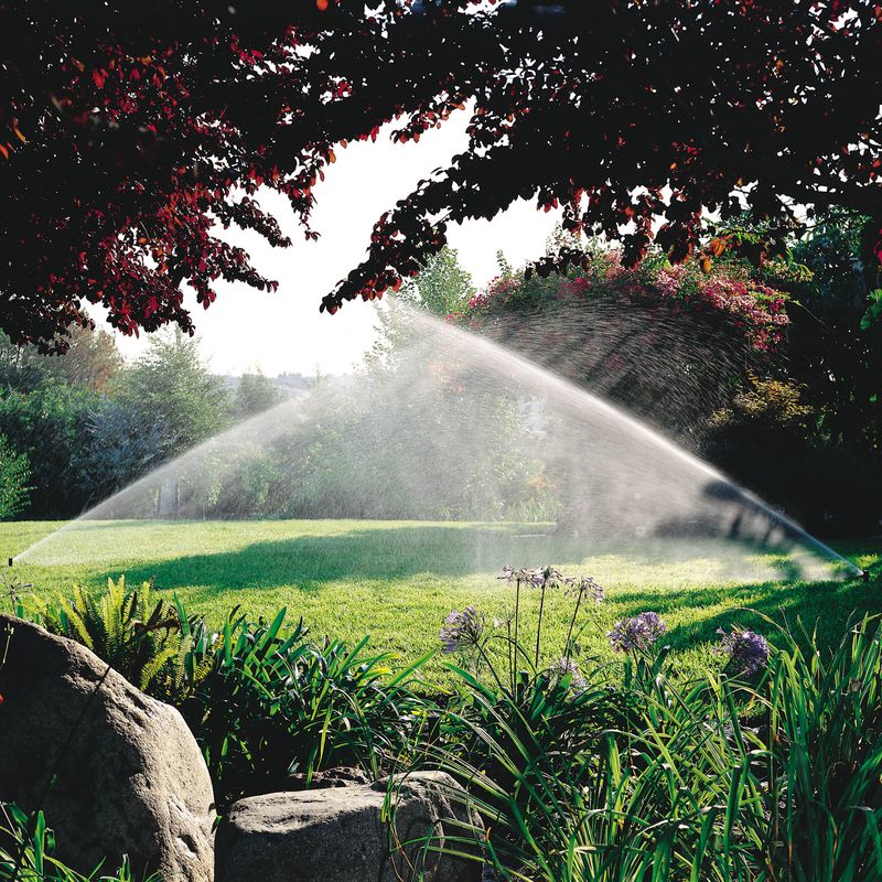 Автоматический полив газона под ключ