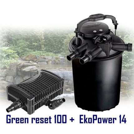 комплект насос Sicce Eko Power 14 + фильтр Sicce Green Reset 100