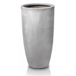 Вазон ecoline серый