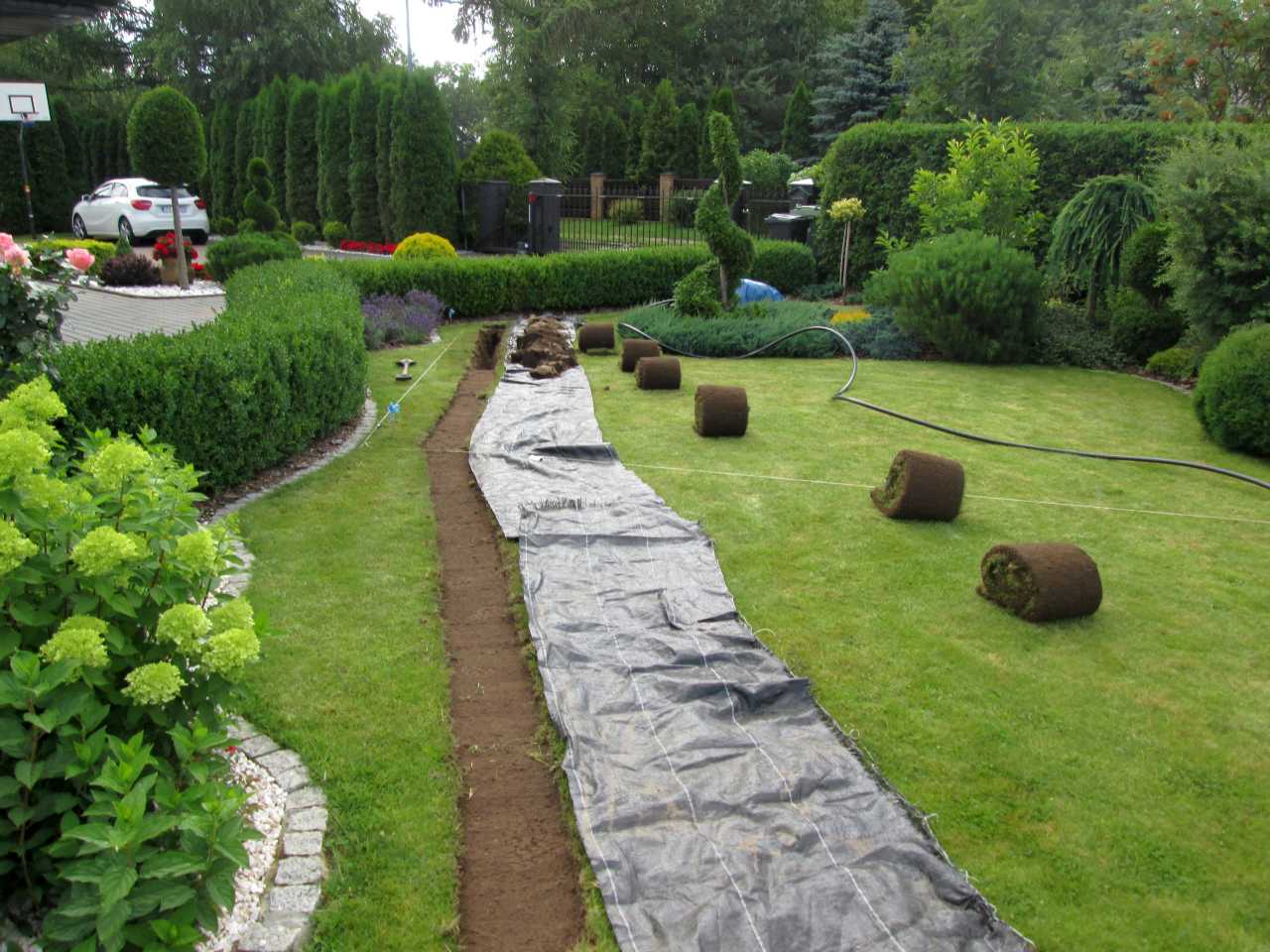 Монтаж системы полива Киев