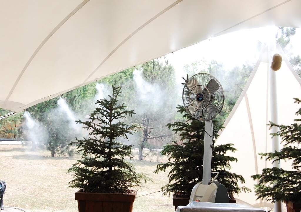 Охлаждение летних площадок туманом Киев