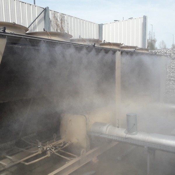 охлаждение туманом чиллеров