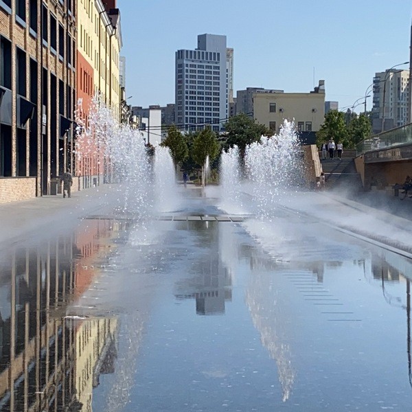 Туман для фонтана